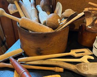 OK I love wood kitchen tools and we have many