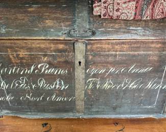 Antique Dome top trunk