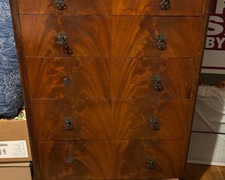 English chest of drawers