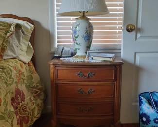 Nightstand by Dixie furniture company.