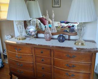 Triple dresser by Dixie furniture company.