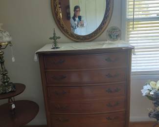 Chest of drawers by Dixie furniture company.