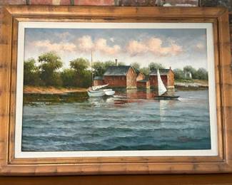 4900 G. Reynolds Small Harbor Original Oilmin