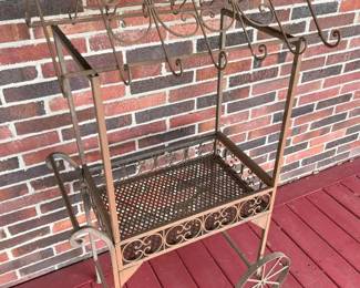 4900 Vintage Metal Bar Cartmin