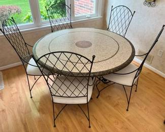 4900 Mosaic Tile Dinette Setmin