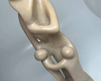 4900 Soapstone Abstract Family Sculpturemin