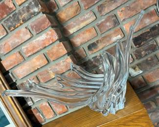 4900 VannesLeChatel Cristalleries Crystal Centerpiece Bowlmin