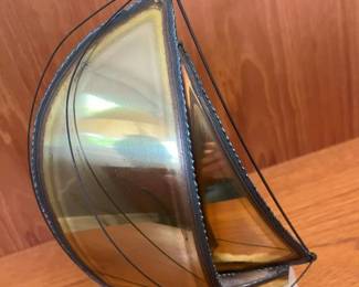 4900 DeMott Brutalist Small Brass Sailboat Sculpturemin