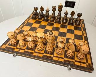 4900 Vintage Poland Folding Chessboardmin