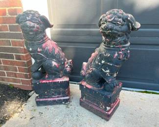 4900 Stone Foo Dogs Statuarymin