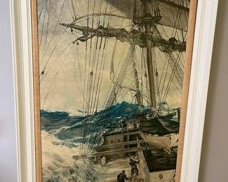 4900 Montague Dawson The Rising Wind Gicleemin