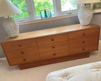 4900 MCM Teak 9Drawer Lowboymin