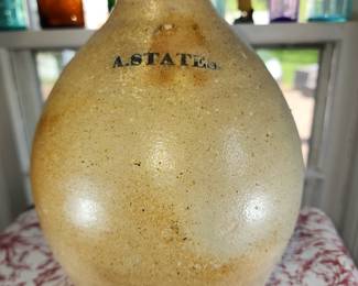 Rare Adam States Ovoid Jug