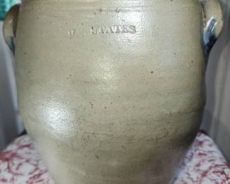 Rare William States Crock