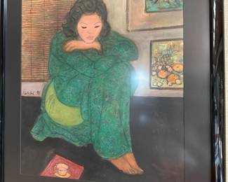 Lily Chi (1921-2016) Vietnamese Painting