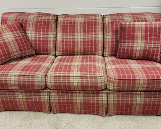 Nice plaid sofa by Hickory Hill of North Carolina