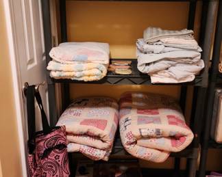 Nursury items, quilts, stuffed animals