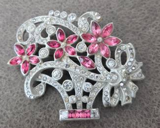 Rhinestone pin