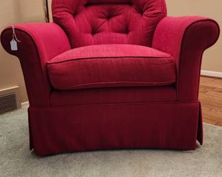 Awesome vintage side chair re-upholstered at Al's Upholstery of Toledo