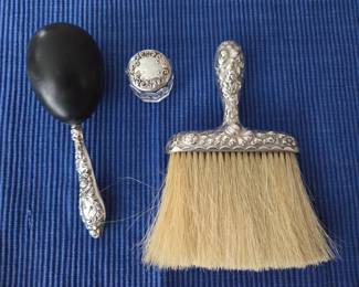 Sterling handled accessories