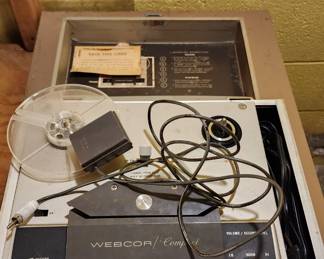 Webcor reel to reel