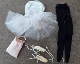 Barbie ballerina outfit with toe shoes