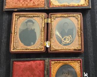 Tin and ambrotype pictures