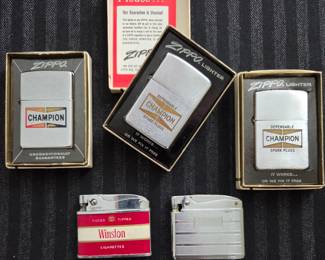 Champion Zippo lighters