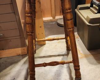Nice solid wood stool