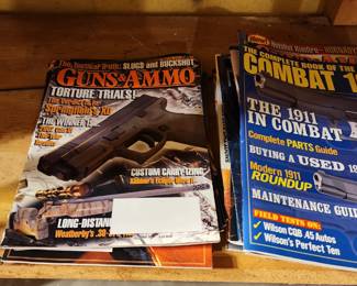 Multiple gun related periodicals