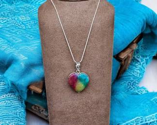 Rainbow Solar Quartz Necklace