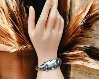 Sterling Silver Cuff Bracelet SE Tested