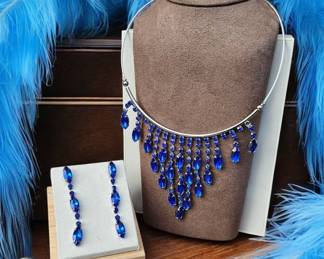 Dream Catcher Choker Necklace Matching Earrings