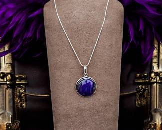 Purple Botswana Necklace Tested