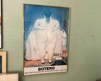 Botero museum print