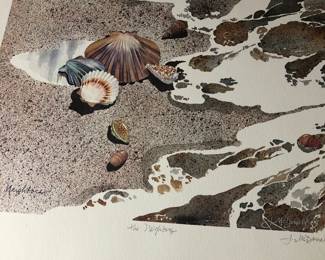 J McDonald shell print