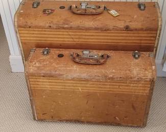 Pair of Vintage Suite Cases
