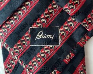 Designer Silk Tie - By Brioni
