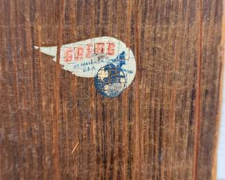 Gregg brand sticker