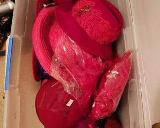 Red Hat Society hats