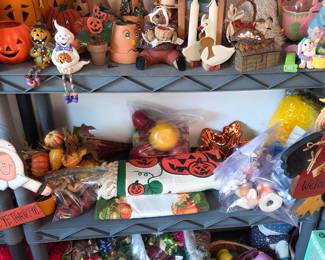 Halloween, Easter decorations,