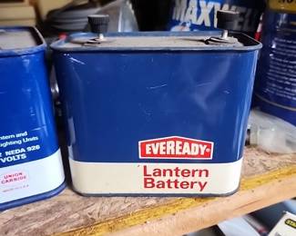 Vintage Eveready 12V lantern batteries