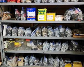 Screws, nuts, bolts, nails, etc