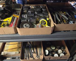 More hand tools, gauges