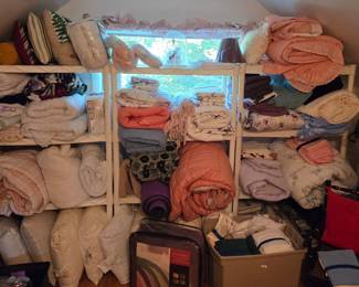 Huge selection of bedding and linens