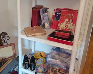 Books, frames, etc