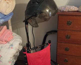 Floor model hair dryer