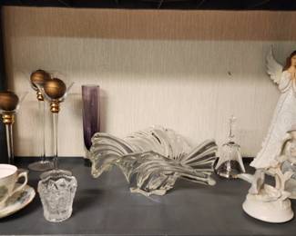 Mikasa and other collectible glass, other pieces