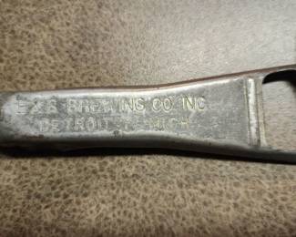 Antique Detroit bottle cap opener