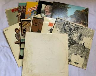 Collection of 11 Beatles Albums